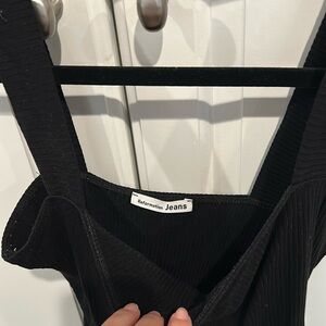 Reformation ribbed square neck canyon tank